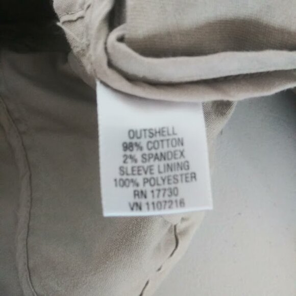 Mossimo Stretch women's size XXL tan utility jacket - Picture 14 of 15